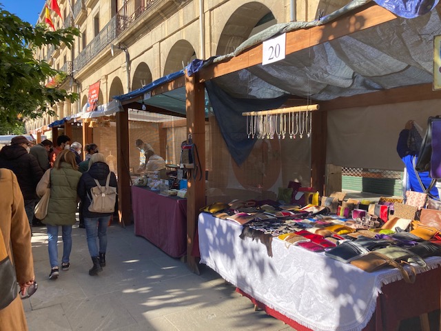 Foto de la feria de octubre de Tafalla
