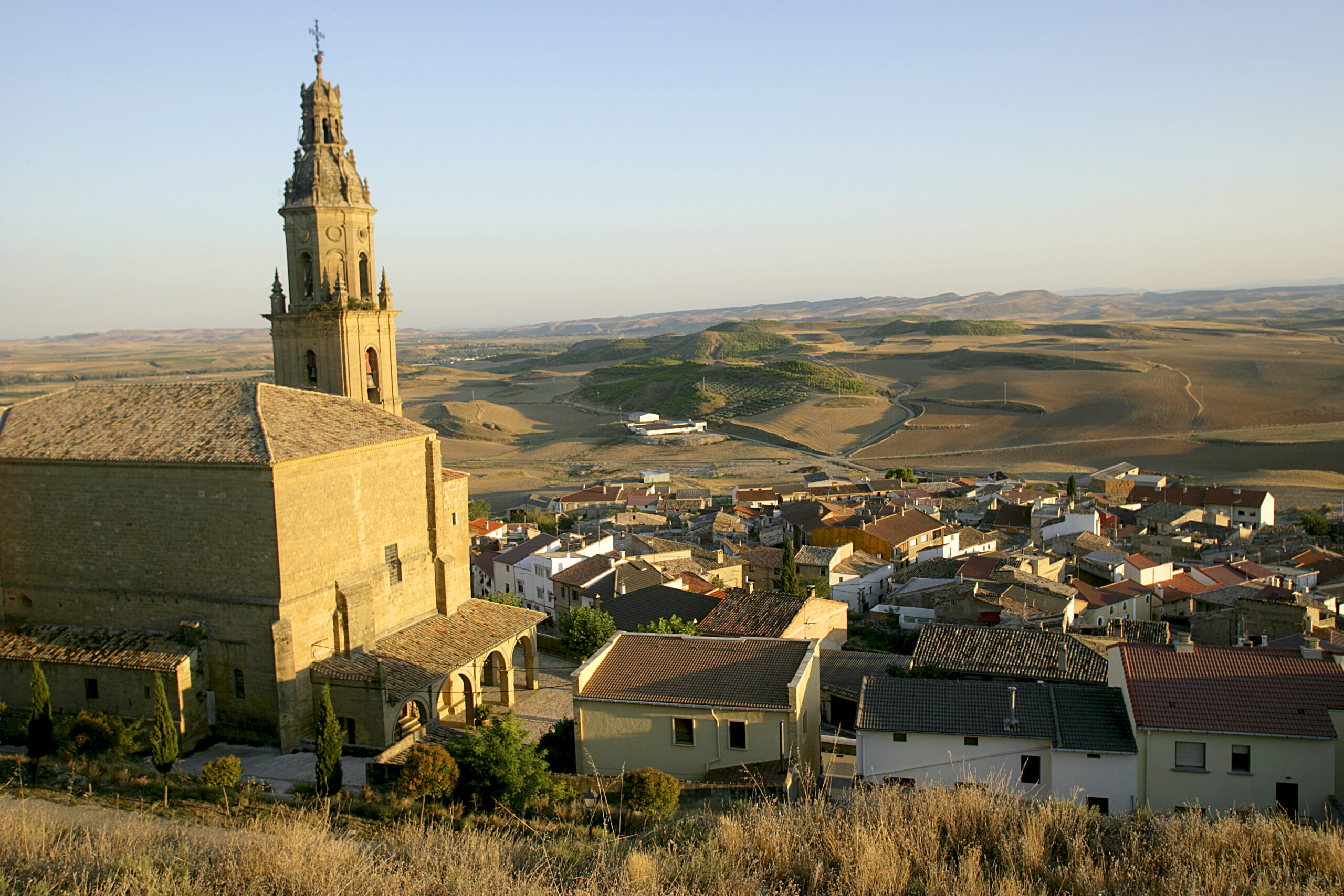 Vista panorámica de Larraga