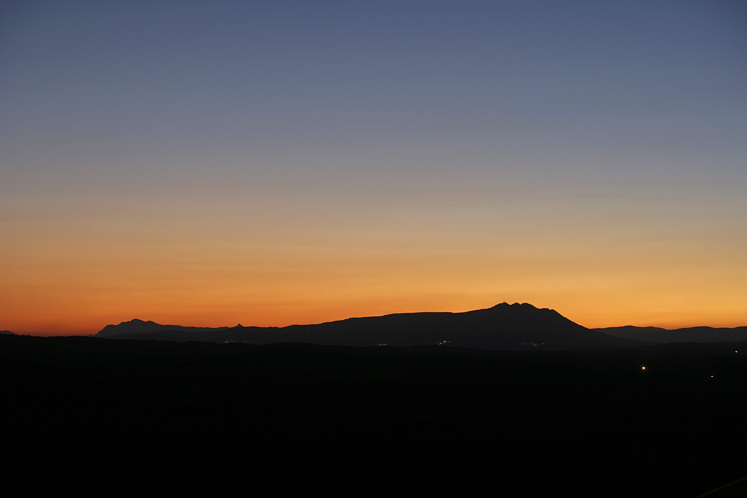Montejurra visto desde Larraga