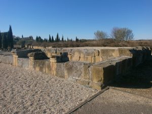 Vista de las ruinas de la ciudad romana de Andelos