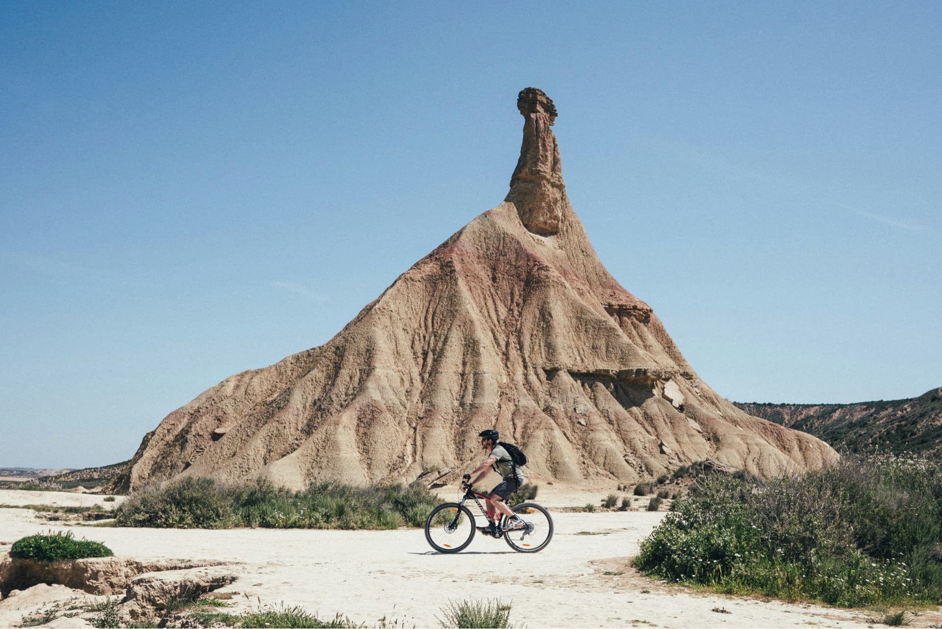 Ruta bicicleta Bardenas Reales